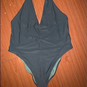 Beautiful olive green swim suite (NWOT)
